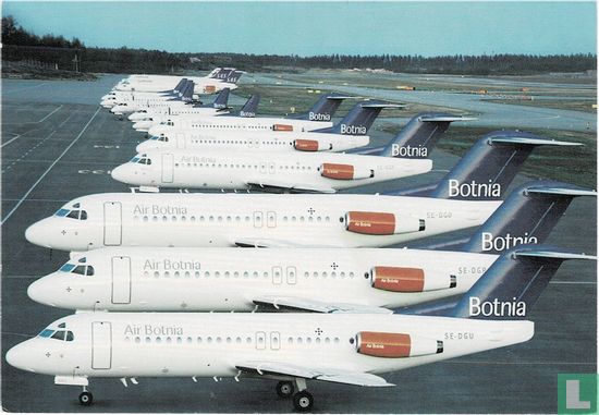 Air Botnia - Flotte (F-28 / SF-340) - Afbeelding 1