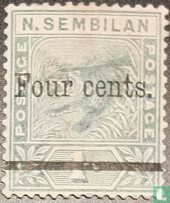 Tiger, with overprint