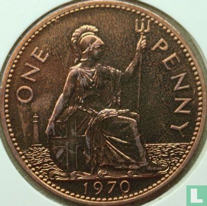 Vereinigtes Königreich 1 Penny 1970 (PP) - Bild 1