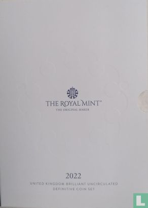 United Kingdom mint set 2022 "Definitive coin set" - Image 1