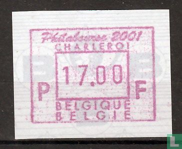 Philabourse 2001 Charleroi