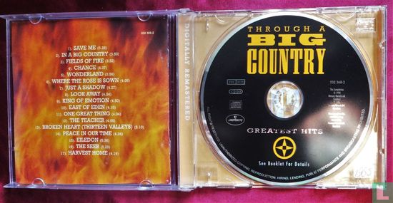 Through A Big Country - Greatest Hits  - Afbeelding 3