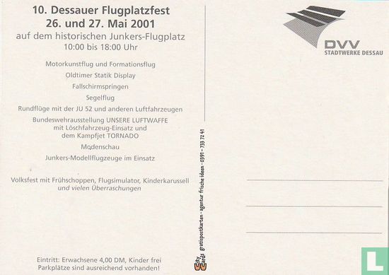 Hugo Junkers Flugplatz - 10. Flugplatzfest - Afbeelding 2