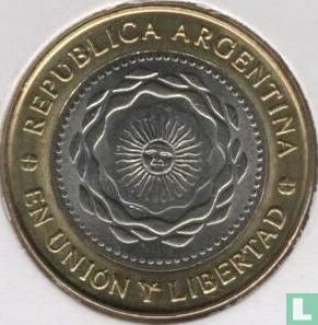 Argentinië 2 pesos 2010 (type 1) - Afbeelding 2