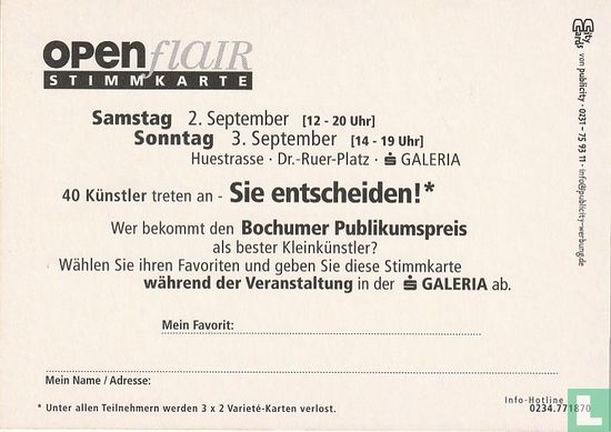 Open Flair 2000 Bochum - Afbeelding 2