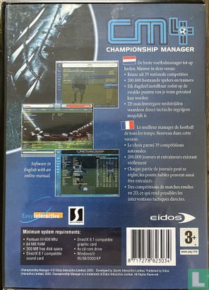 Championship Manager 4 (CM4) - Afbeelding 2