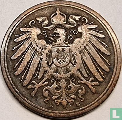 Empire allemand 1 pfennig 1897 (E) - Image 2