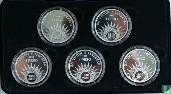 Argentina mint set 2010 (PROOF) "Bicentenary of May Revolution" - Image 3