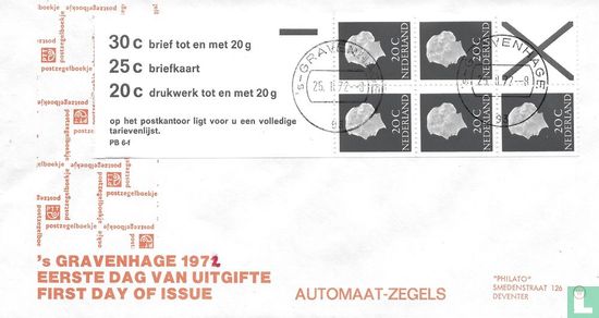 Stamp booklet 6fFq