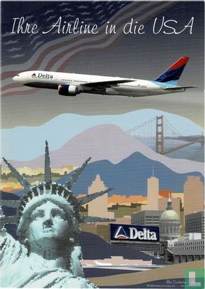 Delta Airlines - Boeing 777  - Afbeelding 1