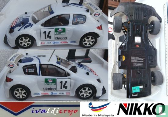 Alvast porselein nerveus worden Peugeot 206 WRC Delecour 14693 - Nikko - LastDodo