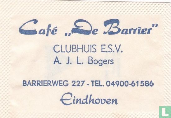 Café "De Barrier" - Afbeelding 1