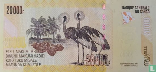 Congo 20.000 Francs - Afbeelding 2