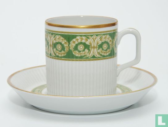 Cup and saucer - Aristo - decor Marquise - Mosa - Image 1