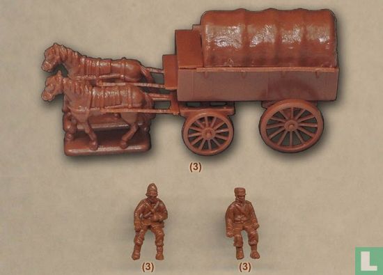 Wagon de service général colonial - Image 3