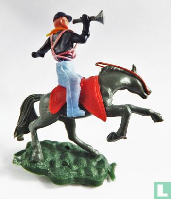 Noordelijke Soldaat te paard met bugle - Afbeelding 2