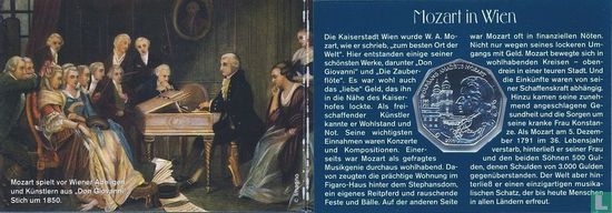 Oostenrijk 5 euro 2006 (folder - type 1) "250th anniversary Birth of Wolfgang Amadeus Mozart" - Afbeelding 2