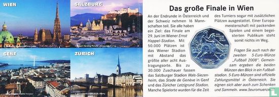 Austria 5 euro 2008 (folder) "European Football Championship - 2 players" - Image 2