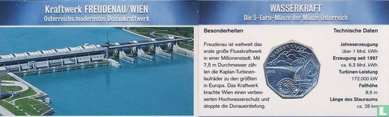 Österreich 5 Euro 2003 (Folder - Typ 3) "Waterpower" - Bild 1