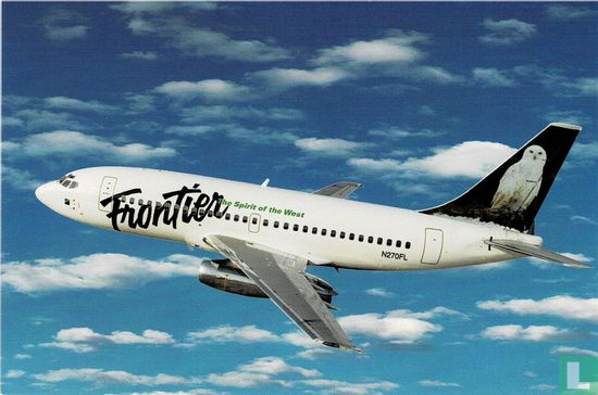 Frontier Airlines - Boeing 737-200 - Afbeelding 1