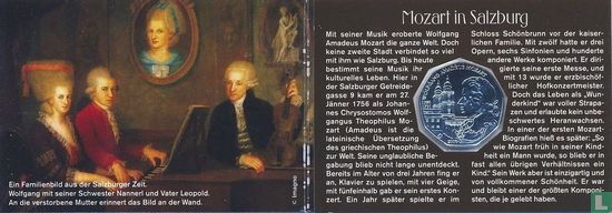 Autriche 5 euro 2006 (folder - type 2) "250th anniversary Birth of Wolfgang Amadeus Mozart" - Image 2