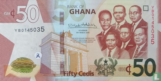 Ghana 50 cédis - Image 1