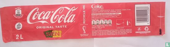 Coca-Cola Qatar 2022-2 L " SEN" - Image 1