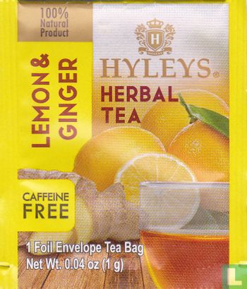 Lemon & Ginger Herbal Tea - Afbeelding 1