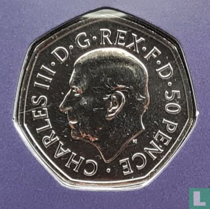 Verenigd Koninkrijk 50 pence 2022 (folder) "Life and legacy of the Queen" - Afbeelding 3