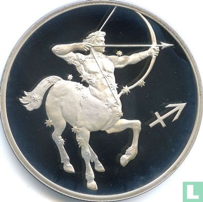Russia 2 rubles 2002 (PROOF) "Sagittarius" - Image 2