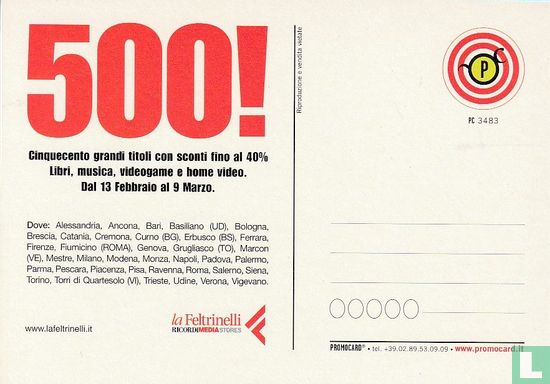 03483 - la Feltrinelli "500!" - Afbeelding 2