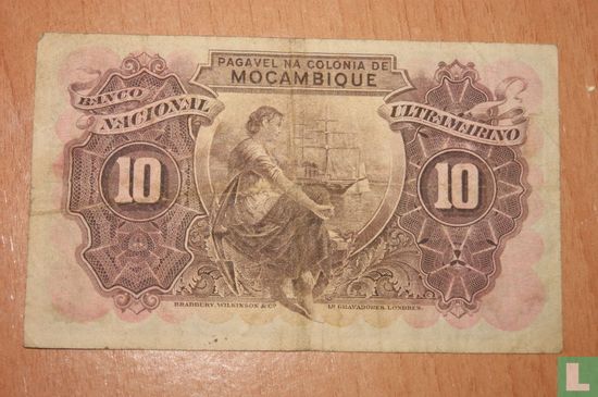 Mozambique 10 Escudos - Image 2