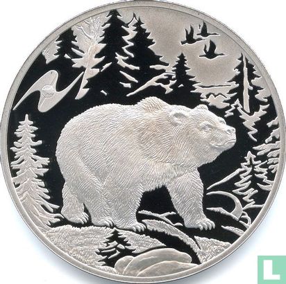 Russland 3 Rubel 2009 (PP) "Bear" - Bild 2