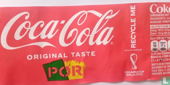 Coca-Cola Qatar 2022-2 L 'por" - Image 2