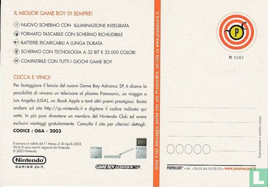 03582 - Nintendo Game Boy Advance SP - Bild 2