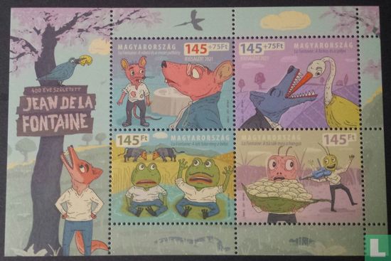 Youth stamps: Jean De La Fontaine