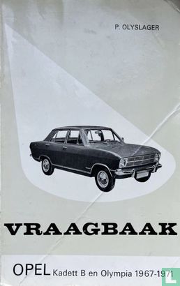 Vraagbaak Opel Kadett B en Olympia  - Image 1