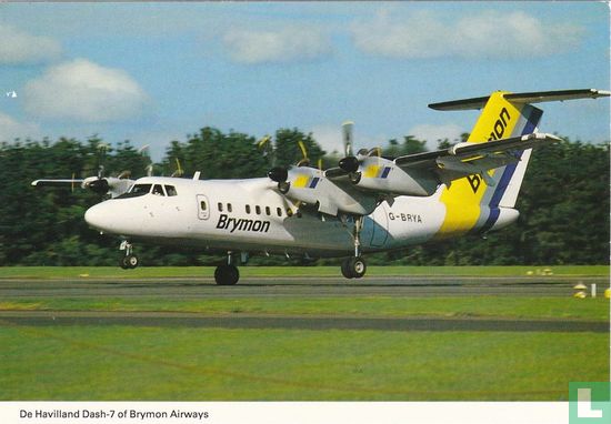 G-BRYA - DHC-7 Dash 7-110 - Brymon Airways - Afbeelding 1