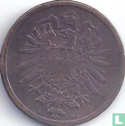 Duitse Rijk 2 pfennig 1874 (H) - Afbeelding 2