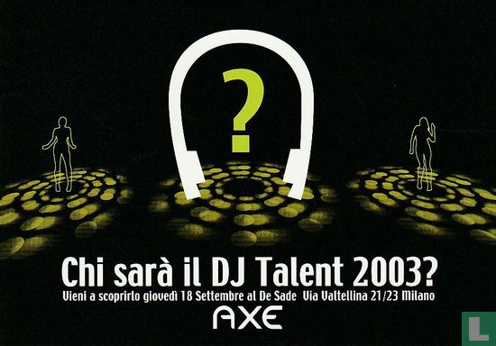 03571-2 - Axe "Chi sarà il DJ Talent 2003?" - Afbeelding 1