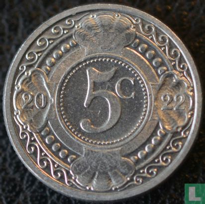 Antilles néerlandaises 5 cent 2022 - Image 1