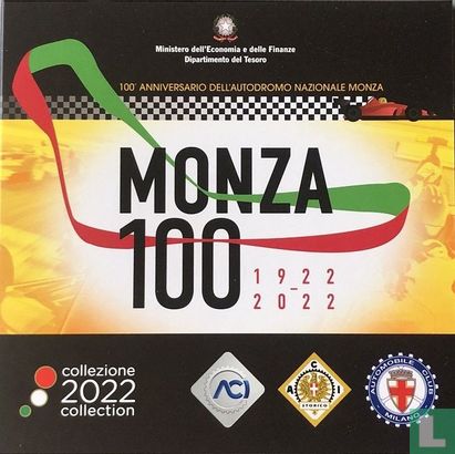Italy mint set 2022 "100th anniversary of the Monza Circuit" - Image 1