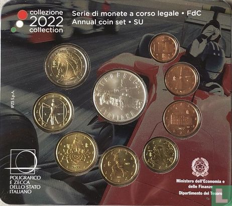 Italy mint set 2022 "100th anniversary of the Monza Circuit" - Image 3
