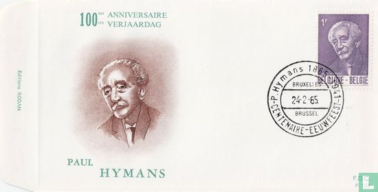 Centenary Paul Hymans