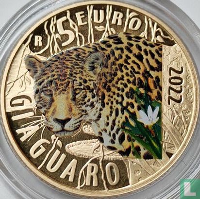 Italië 5 euro 2022 (PROOF) "Jaguar" - Afbeelding 1