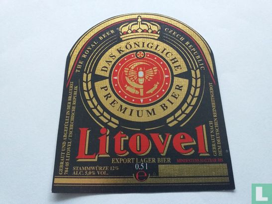 Litovel Export Lager bier
