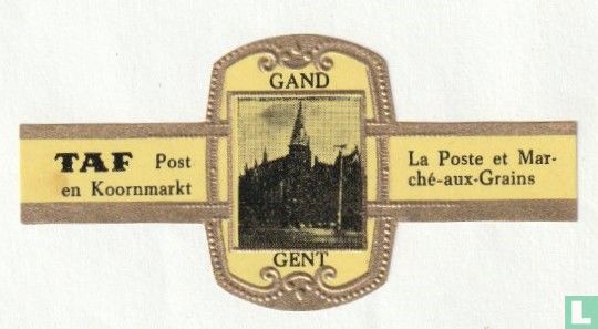 Gand Gent - Post en Koornmarkt - La Poste et Marché-aux-Grains - Afbeelding 1