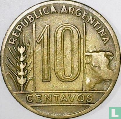 Argentine 10 centavos 1950 - Image 2