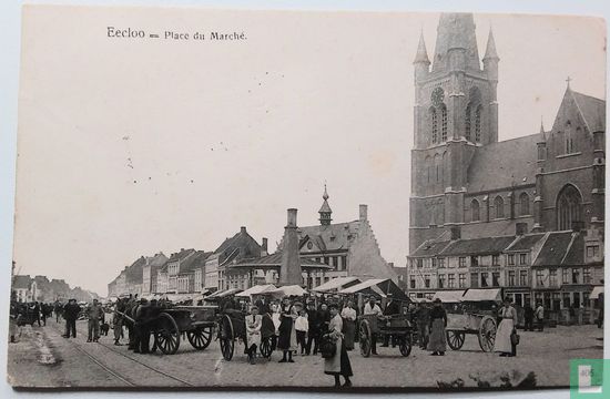 Eecloo=Place du Marché - Afbeelding 1