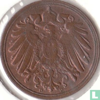 German Empire 1 pfennig 1898 (D) - Image 2